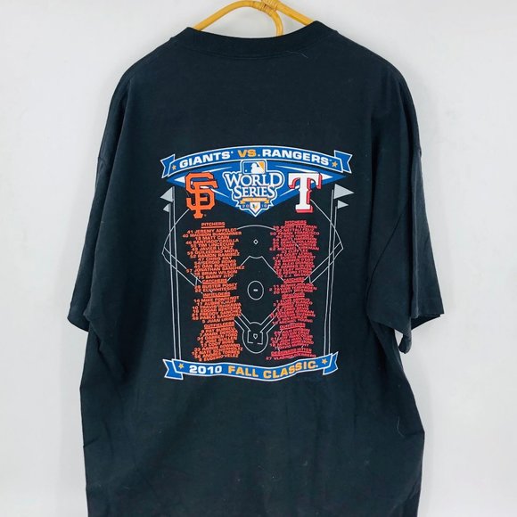 WORLD SERIES San Fransisco Giants Texas Ranger Tee - Picture 3 of 15